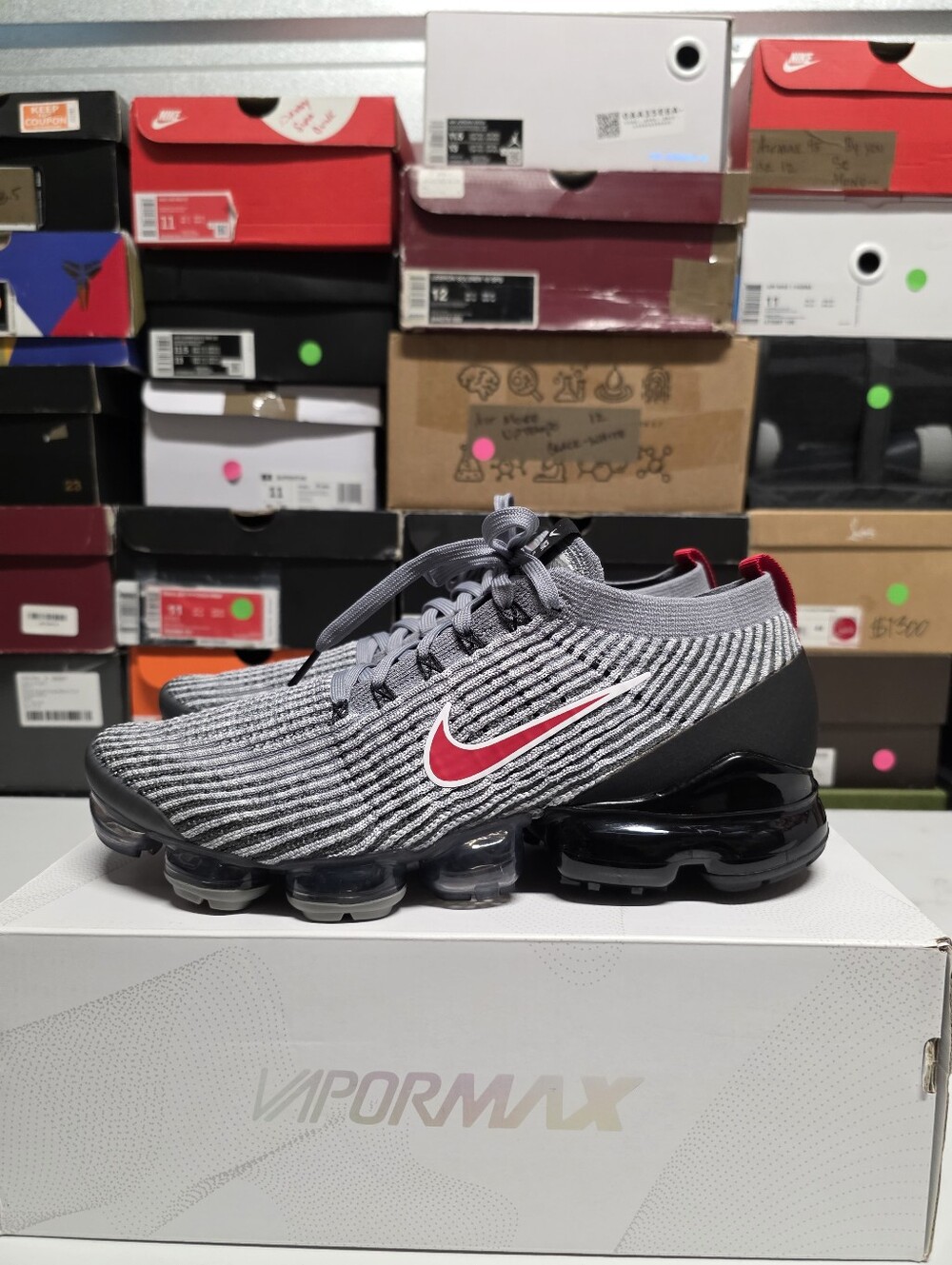 Nike Air VaporMax Flyknit 3 'Particle Grey' Sz 11.5